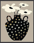 LOOMLAN Vase Floral II Artwork d Canvas Floating