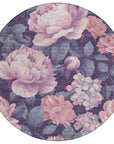 LOOMLAN Rugs Vashira Pink Washable Indoor-Outdoor Rug