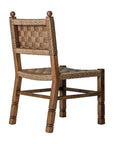 Vaterra Pecan Matte Patio Dining Side Chair (Set Of 2) - LOOMLAN - Seasonal Living - Outdoor Dining Chairs