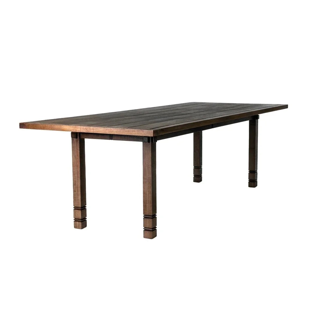 Vaterra Teak And Rattan Patio Dining Table - LOOMLAN - Seasonal Living - Outdoor Dining Tables
