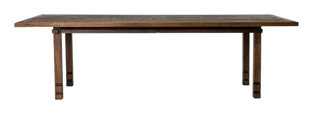 Vaterra Teak And Rattan Patio Dining Table - LOOMLAN - Seasonal Living - Outdoor Dining Tables
