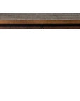 Vaterra Teak And Rattan Patio Dining Table - LOOMLAN - Seasonal Living - Outdoor Dining Tables