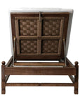 Vaterra Teak And Rattan Patio Pool Chaise (Set Of 2) - LOOMLAN - Seasonal Living - Outdoor Chaises