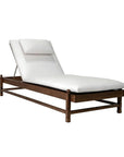 Vaterra Teak And Rattan Patio Pool Chaise (Set Of 2) - LOOMLAN - Seasonal Living - Outdoor Chaises