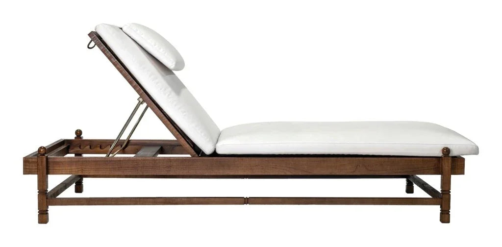 Vaterra Teak And Rattan Patio Pool Chaise (Set Of 2) - LOOMLAN - Seasonal Living - Outdoor Chaises