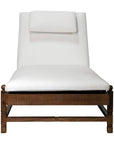 Vaterra Teak And Rattan Patio Pool Chaise (Set Of 2) - LOOMLAN - Seasonal Living - Outdoor Chaises