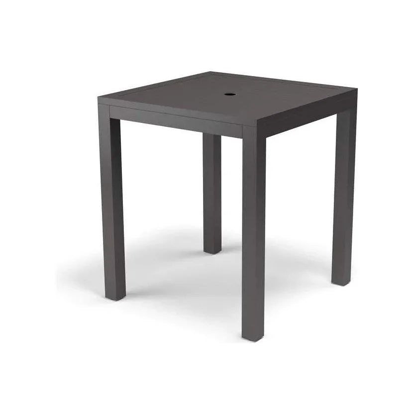 Vegas Aluminum Made Outdoor Pub Table - LOOMLAN - Sunset West - Outdoor Counter Tables
