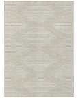 LOOMLAN Rugs Velina Beige Washable Indoor-Outdoor Rug