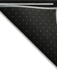 LOOMLAN Rugs Velina Black Washable Indoor-Outdoor Rug