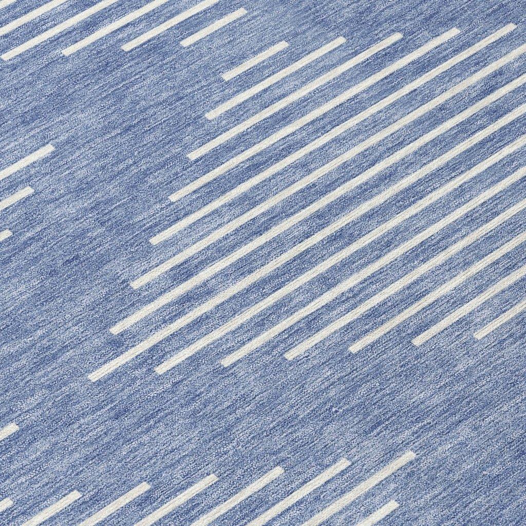LOOMLAN Rugs Velina Denim Washable Indoor-Outdoor Rug