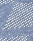 LOOMLAN Rugs Velina Denim Washable Indoor-Outdoor Rug