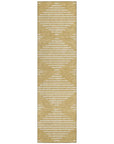LOOMLAN Rugs Velina Gold Washable Indoor-Outdoor Rug