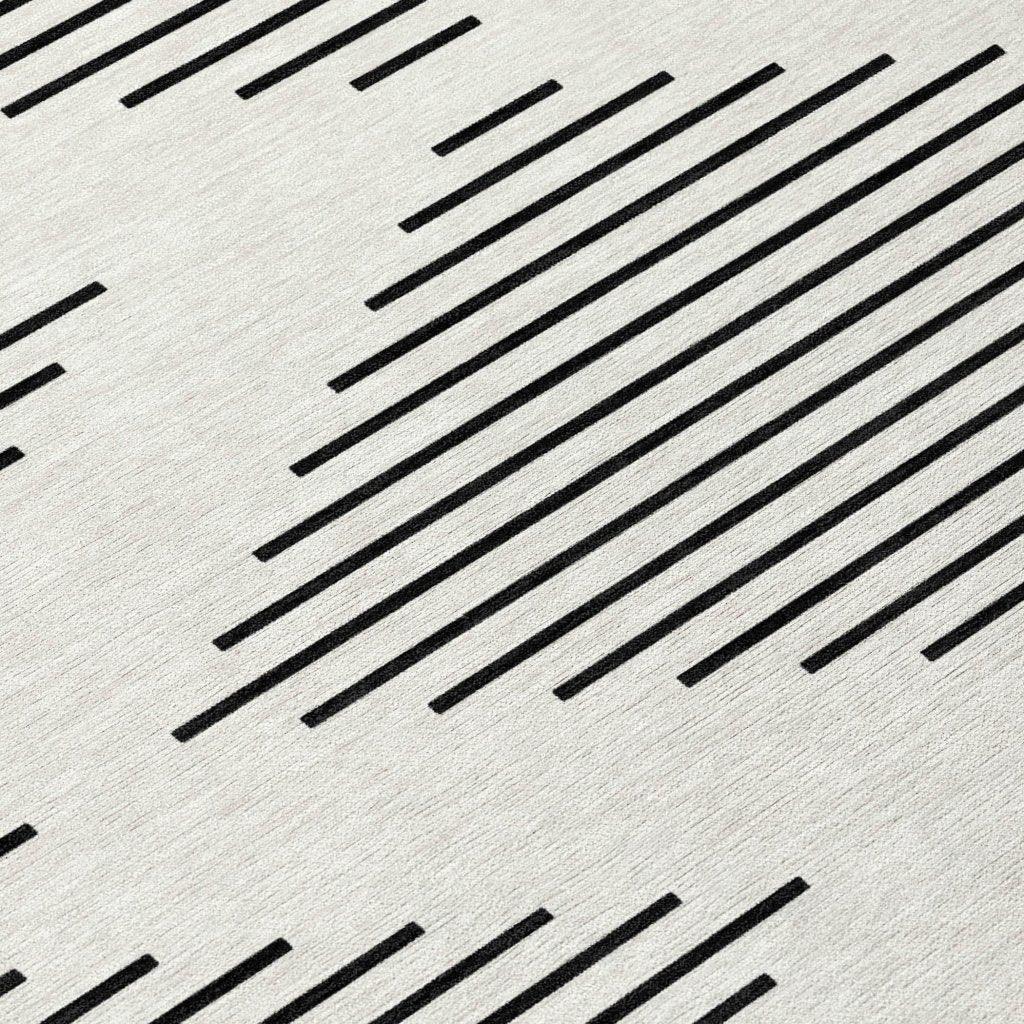 LOOMLAN Rugs Velina Ivory Washable Indoor-Outdoor Rug