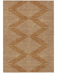 LOOMLAN Rugs Velina Orange Washable Indoor-Outdoor Rug
