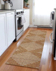 LOOMLAN Rugs Velina Orange Washable Indoor-Outdoor Rug