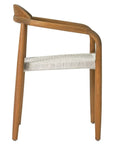 Venetian Stackable Teak Patio Dining Chair (Set Of 2) - LOOMLAN - Seasonal Living - Outdoor Dining Chairs