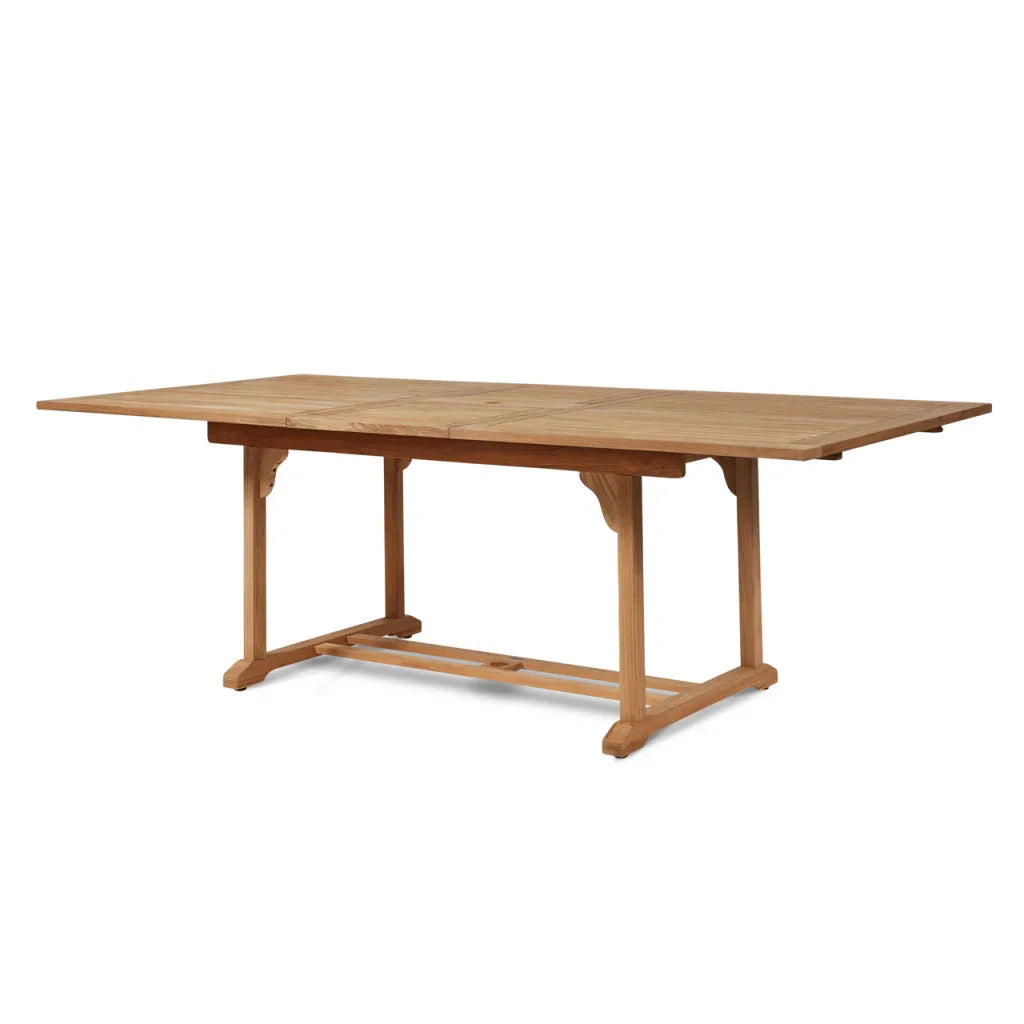 Venice Teak Patio Rectangular Dining Set 5PC - LOOMLAN - HiTeak - Outdoor Dining Sets