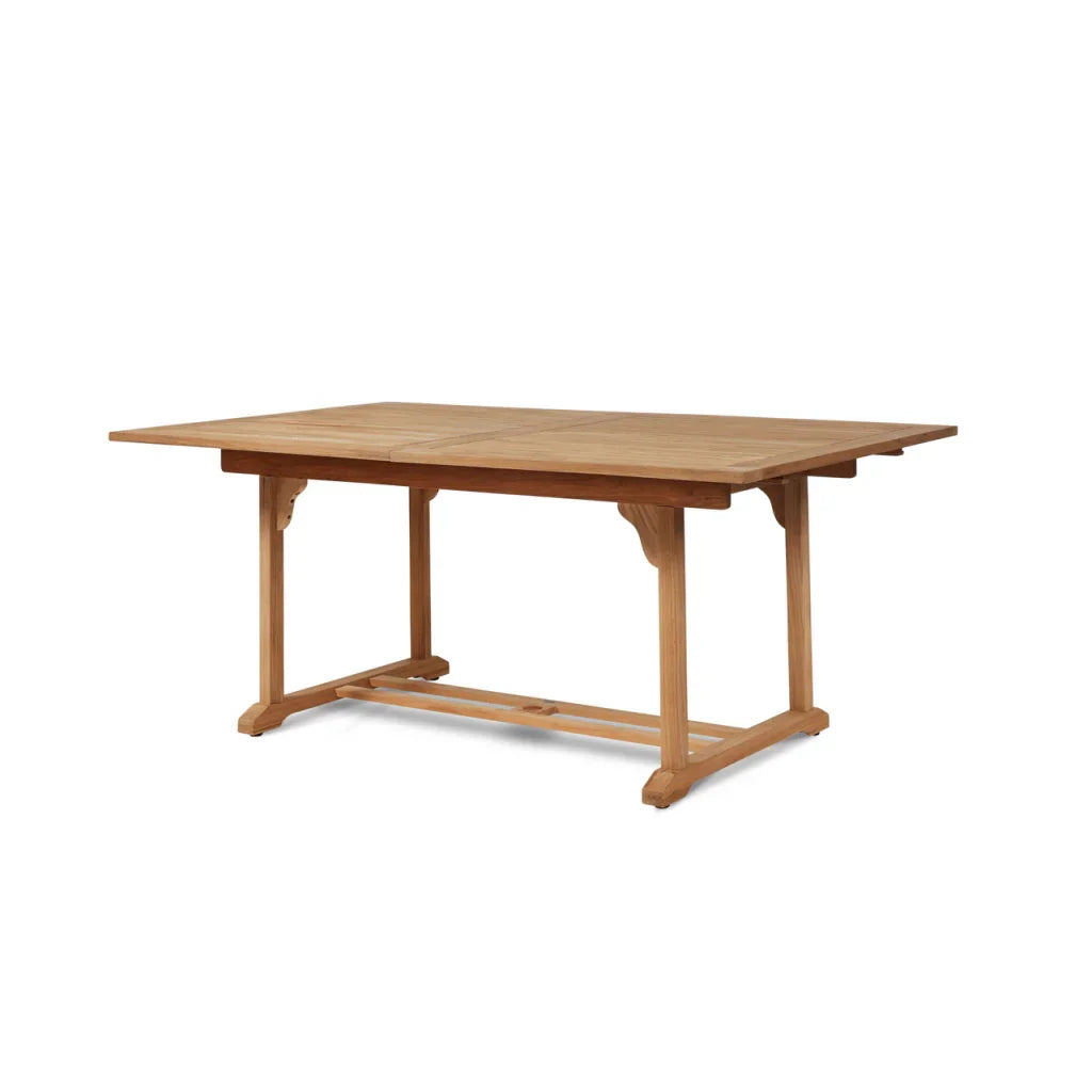Venice Teak Patio Rectangular Dining Set 5PC - LOOMLAN - HiTeak - Outdoor Dining Sets