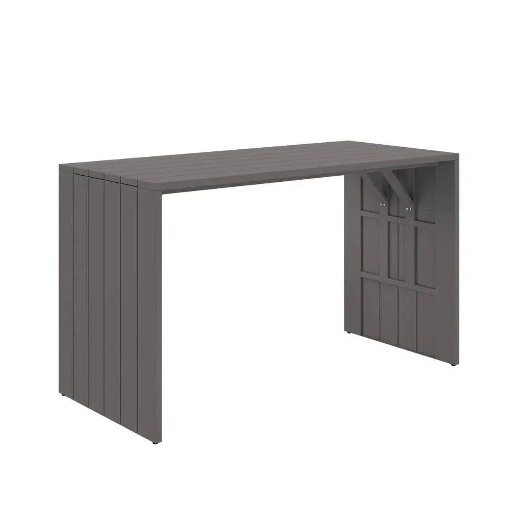 SUNPAN Verin Aluminum Outdoor Rectangular Bar Table