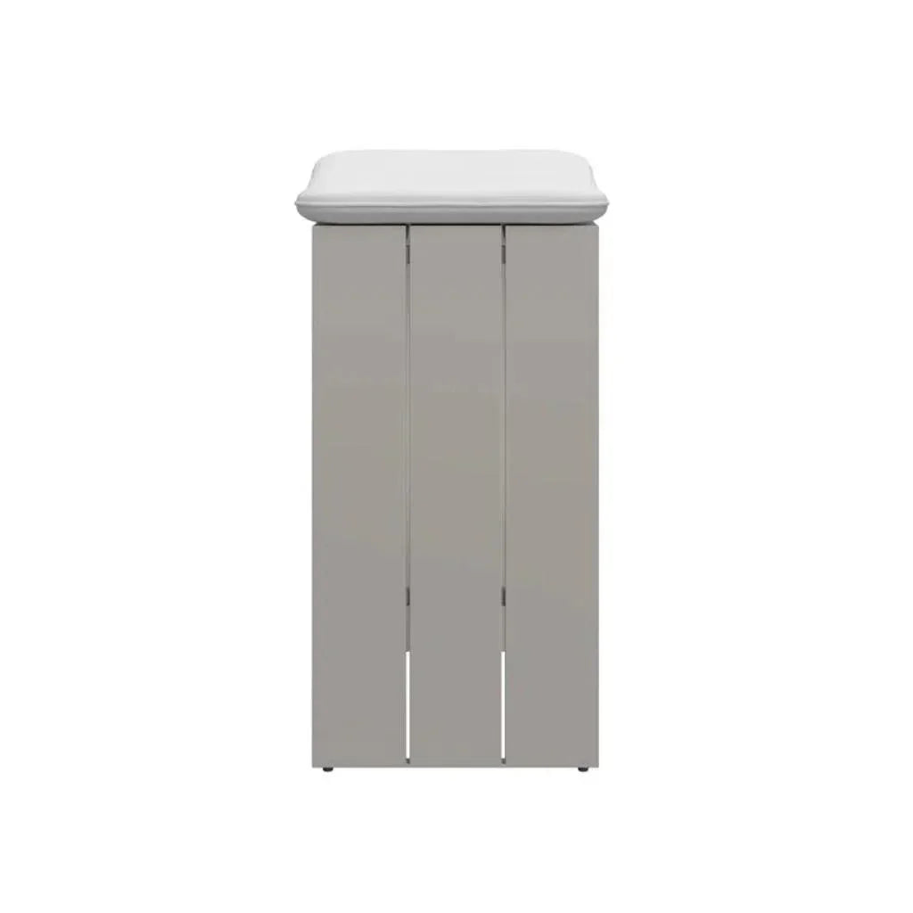 Verin Fabric Streamlined Outdoor Barstool - LOOMLAN - SUNPAN - Outdoor Bar Stools