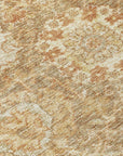 LOOMLAN Rugs Verona Brown Washable Indoor-Outdoor Rug