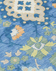 LOOMLAN Rugs Vespera Blue Washable Indoor-Outdoor Rug