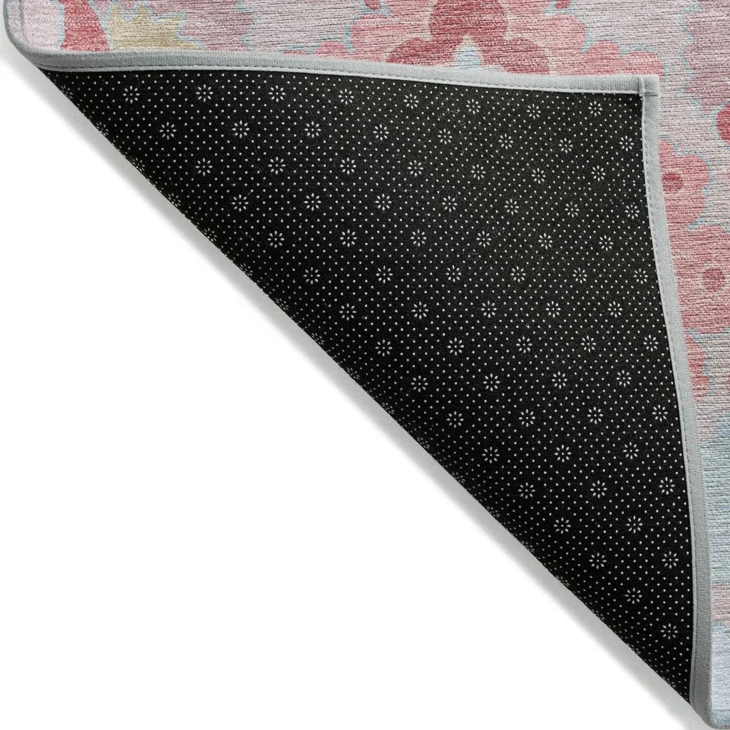 LOOMLAN Rugs Vespera Blush Washable Indoor-Outdoor Rug