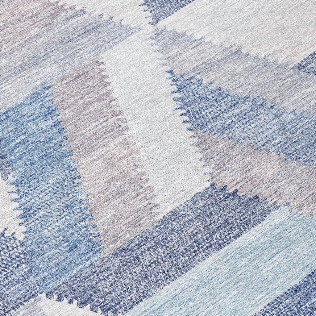 LOOMLAN Rugs Viella Denim Washable Indoor-Outdoor Rug