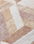 LOOMLAN Rugs Viella Orange Washable Indoor-Outdoor Rug