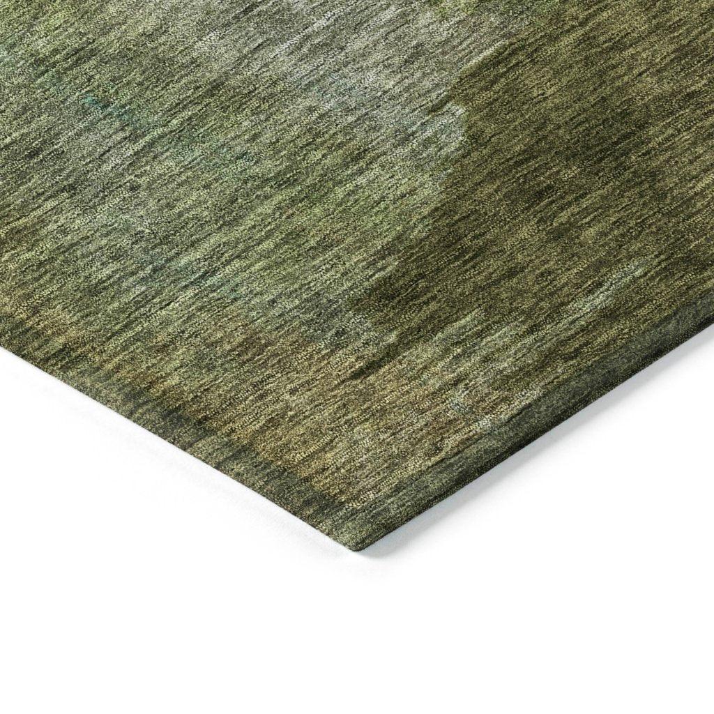LOOMLAN Rugs Vienna Green Washable Indoor-Outdoor Rug