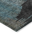 LOOMLAN Rugs Vienna Orange Washable Indoor-Outdoor Rug