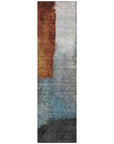 LOOMLAN Rugs Vienna Orange Washable Indoor-Outdoor Rug