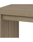 Viga Wooden Outdoor Backless Bench - LOOMLAN - SUNPAN - Outdoor Benches