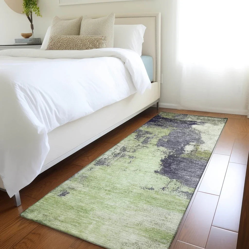 Vionna Fern Washable Indoor - Outdoor Rug - LOOMLAN - LOOMLAN Rugs - Outdoor Rugs
