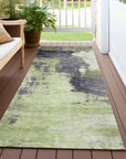Vionna Fern Washable Indoor - Outdoor Rug - LOOMLAN - LOOMLAN Rugs - Outdoor Rugs