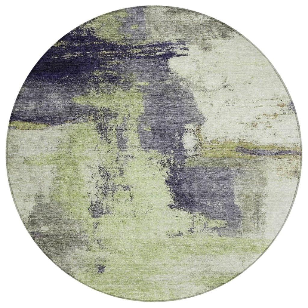 Vionna Fern Washable Indoor - Outdoor Rug - LOOMLAN - LOOMLAN Rugs - Outdoor Rugs