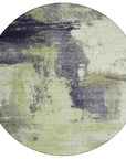 Vionna Fern Washable Indoor - Outdoor Rug - LOOMLAN - LOOMLAN Rugs - Outdoor Rugs