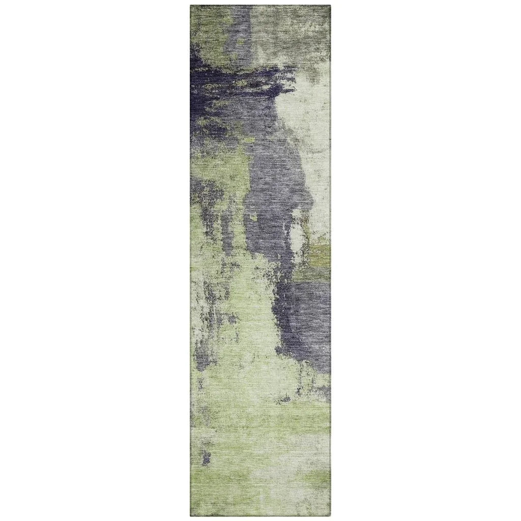 Vionna Fern Washable Indoor - Outdoor Rug - LOOMLAN - LOOMLAN Rugs - Outdoor Rugs