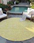 LOOMLAN Rugs Virellia Gold Washable Indoor-Outdoor Rug
