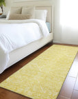 LOOMLAN Rugs Virellia Gold Washable Indoor-Outdoor Rug