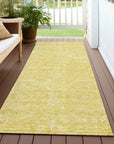LOOMLAN Rugs Virellia Gold Washable Indoor-Outdoor Rug