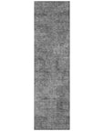 LOOMLAN Rugs Virellis Gray Washable Indoor-Outdoor Rug