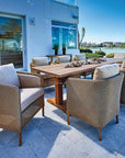 Visions Dining Armchair Premium Wicker Furniture - LOOMLAN - Lloyd Flanders - Outdoor Dining Chairs