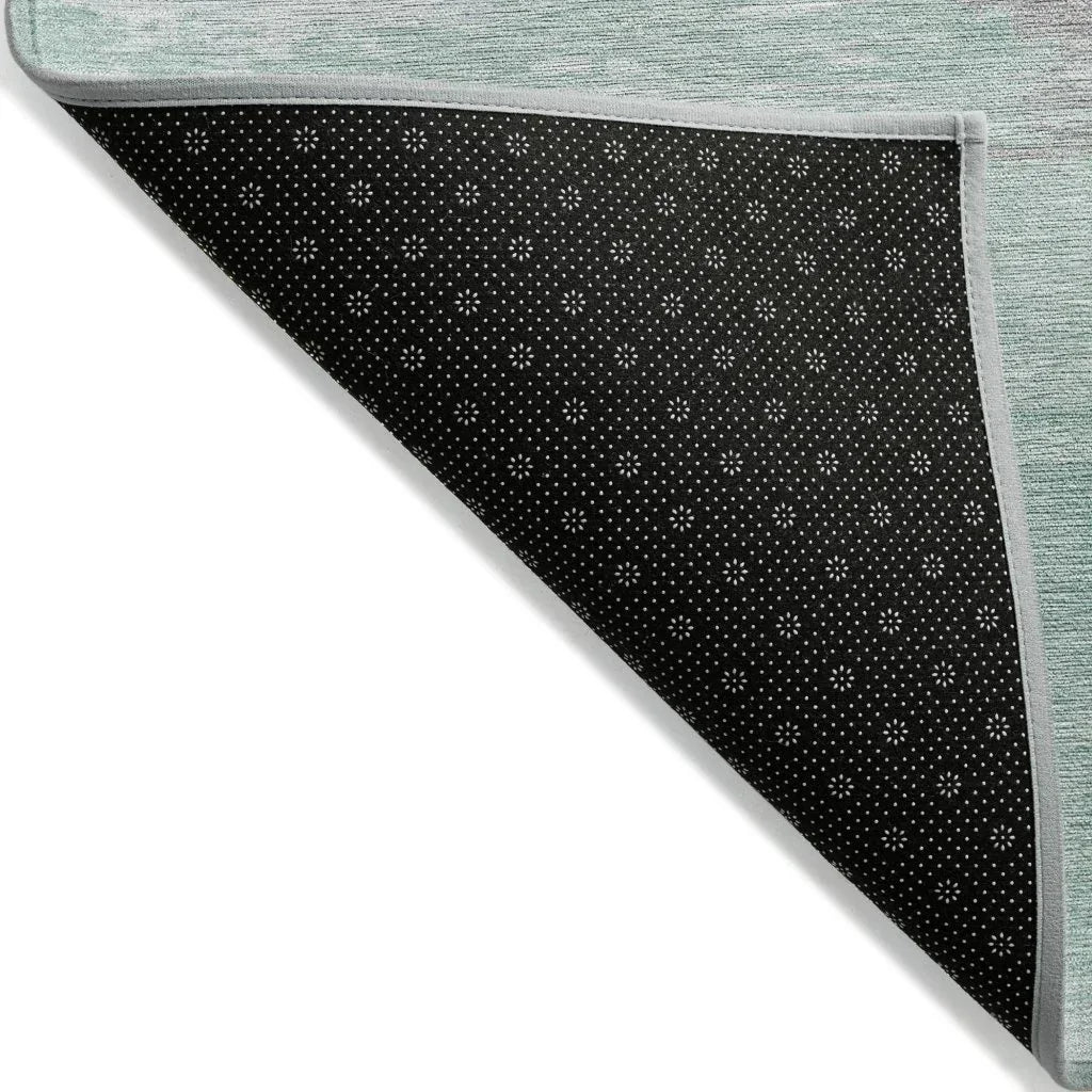 LOOMLAN Rugs Vivara Blue Washable Indoor-Outdoor Rug