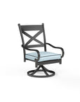 Monterey Swivel Outdoor Dining Chair 2PC