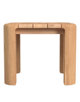 Natural Teak Rectangular Outdoor End Table