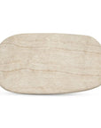 Warby Faux Travertine Outdoor Dining Table - LOOMLAN - Moe's Home - Outdoor Dining Tables