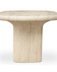 Warby Faux Travertine Outdoor Dining Table - LOOMLAN - Moe's Home - Outdoor Dining Tables