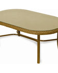 Weekend Retreat 43" Oval Cocktail Table Lloyd Flanders - LOOMLAN - Lloyd Flanders - Outdoor Coffee Tables