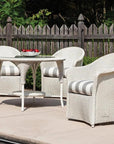 Weekend Retreat Dining Chair All Weather Wicker - LOOMLAN - Lloyd Flanders - Outdoor Dining Chairs